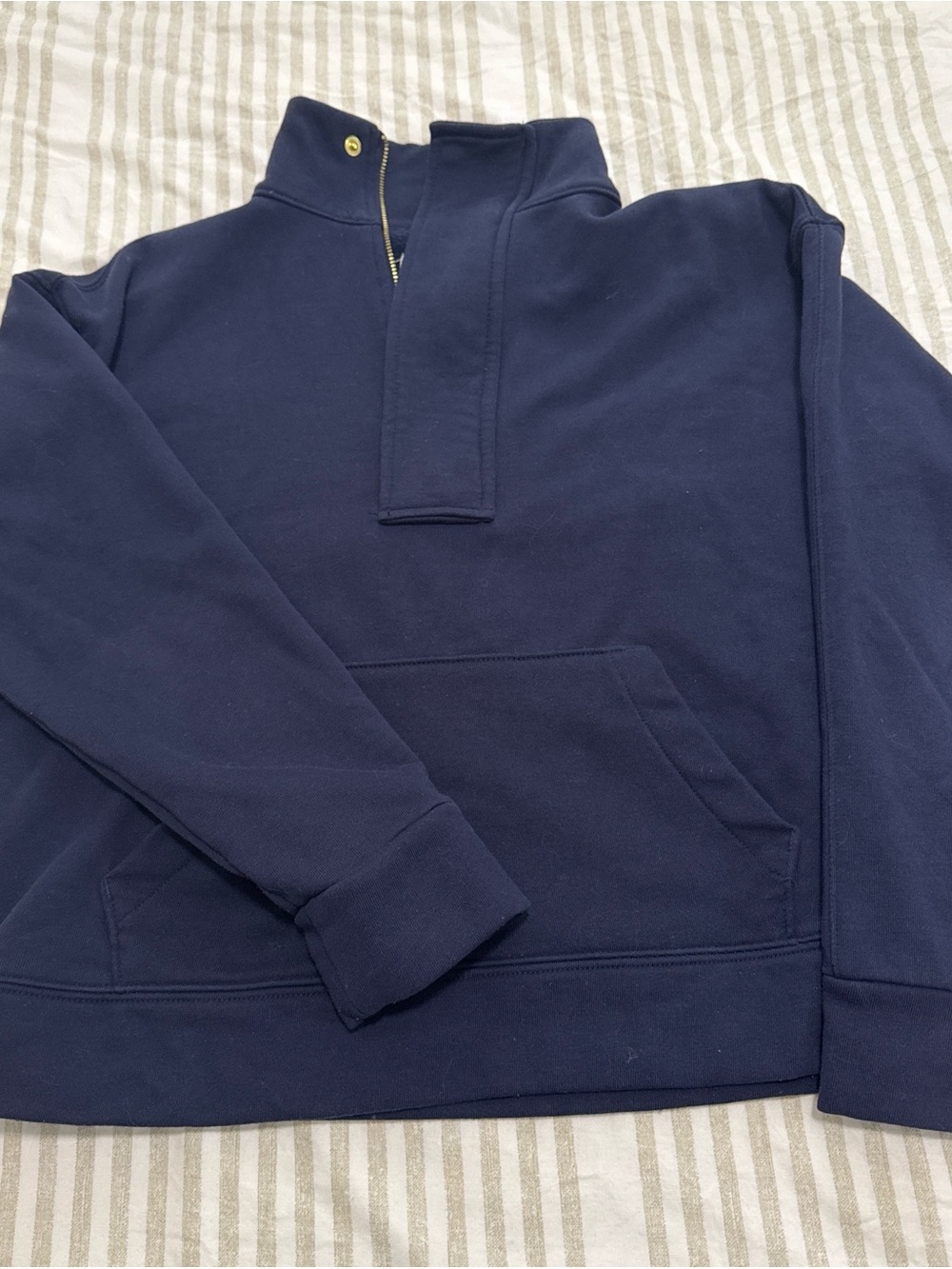 Target Women's Navy Half-Zip Pullover Sweater